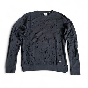 Cheap Monday distressed hole sweatshirt